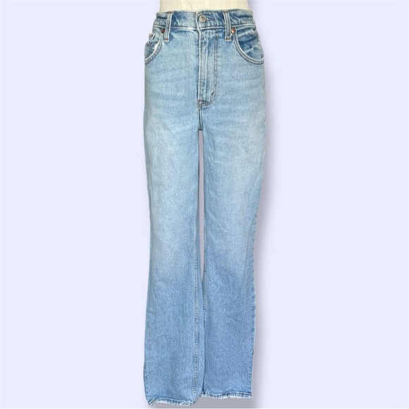 Abercrombie and Fitch the 90s ultra high-rise curve love jeans - Picture 2 of 6